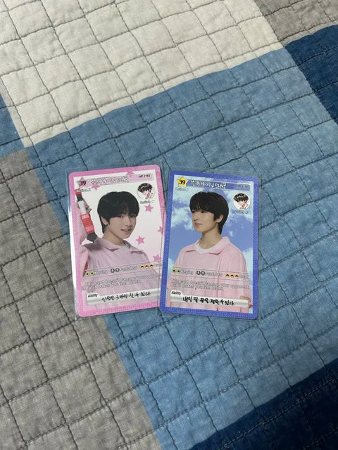 NCT Wish Sakuya photocard 3-piece set Color Apple Music unreleased Steady Songbird