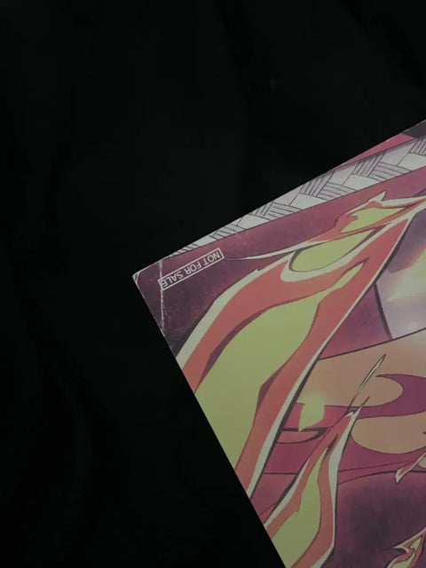 Demon Slayer Kimetsu no Yaiba Mugen Train Limited Edition Akaza Rengoku Illustration Visual Board