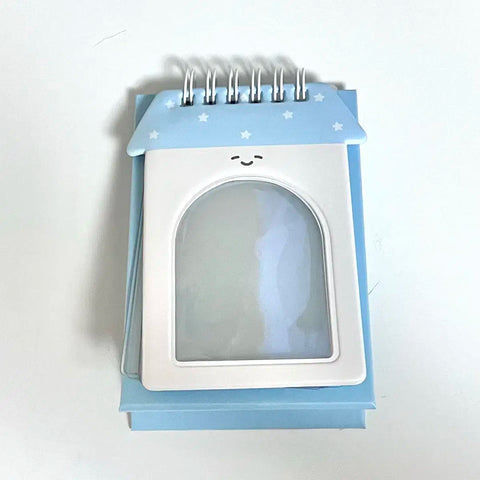 Blue House Subculture Standing Collect Book Sentimental Photobook Display Stand
