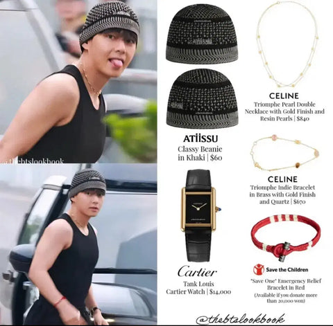 BTS V Worn Attitu beanie new product