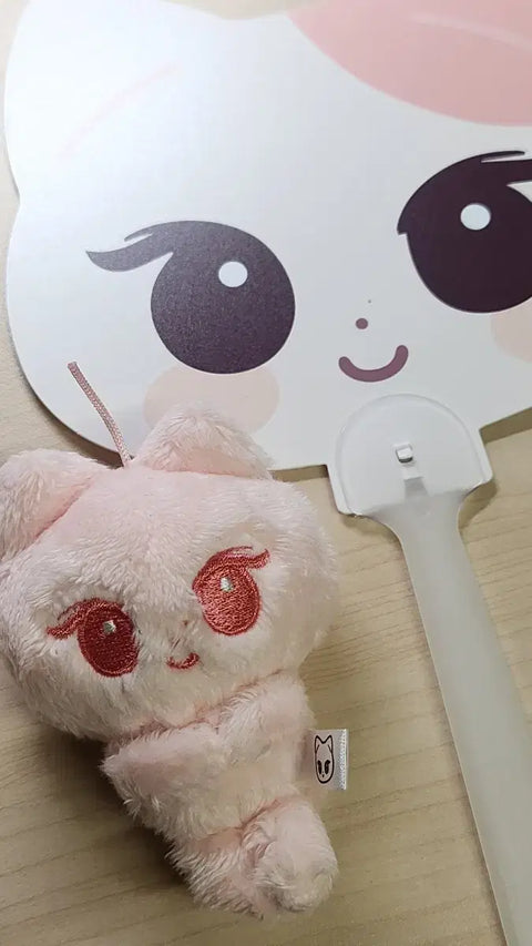 aespa Giselle Doll Pink Jelly Cat Jelly Cat 8cm Keychain Type Keychain