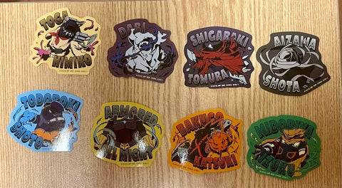 My Hero Academia Sticker J Prize Set