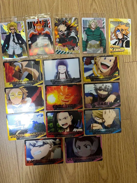 My Hero Academia card merchandise