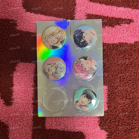 PLAVE x blush can badge set