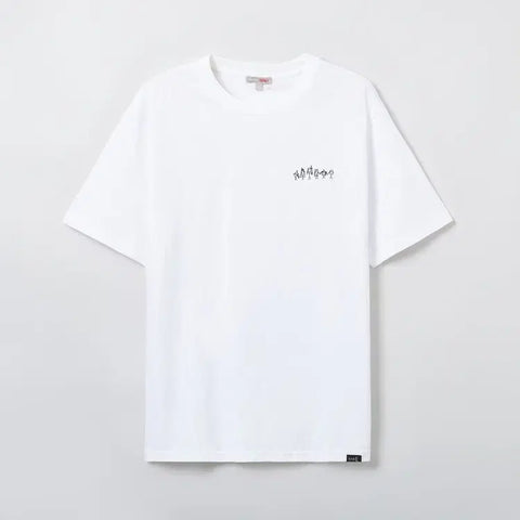 Isegye Idol SPAO white short-sleeved T-shirt XL