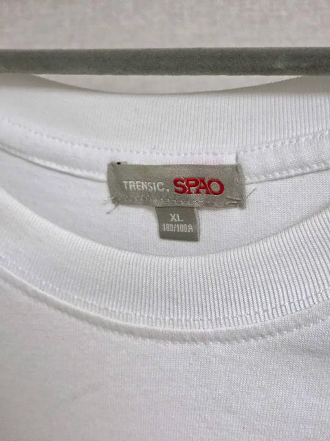 Isegye Idol SPAO white short-sleeved T-shirt XL