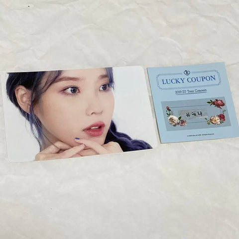 IU Love Poem Seoul Concert Uaena Zone Photocard Lucky Coupon Giveback