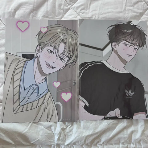 Moffun Collaboration Cafe Over ₩50,000 Purchase Benefit: 2 Poster Set