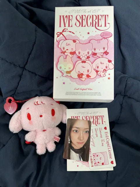 IVE Secret Doll Keyring Album Ahn Yujin Kang Anji