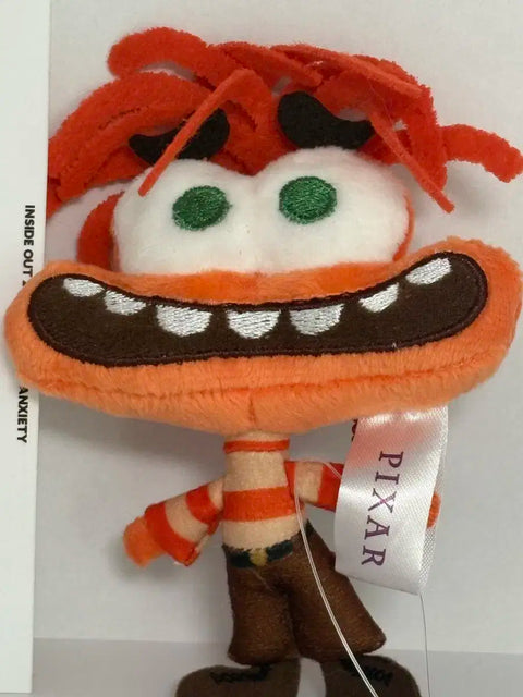 Inside Out Anxiety Doll Keyring + Anxiety ID Photo