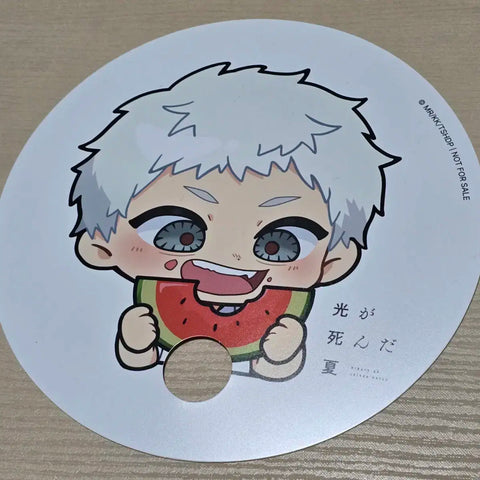 Hikaru ga Shinda Natsu (The Summer Hikaru Died) Pop-up Goods Fan Yoshiki
