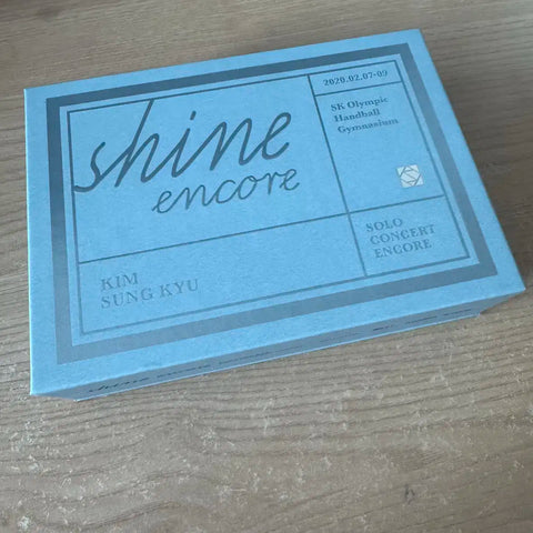Infinite Sungkyu Shine Encore Concert Kit