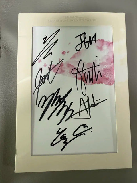 EPEX 3rd Album Romantic Youth Autographed Album