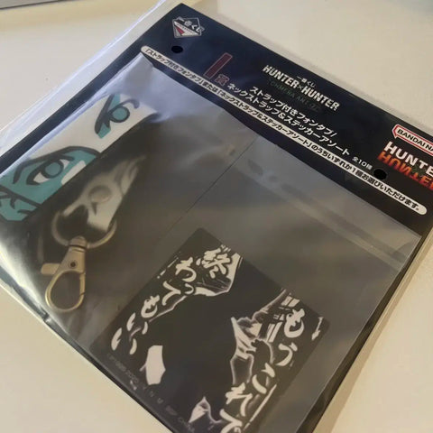 Hunter x Hunter Kuji I Prize Gon Muscle Gon Strap Sticker Set