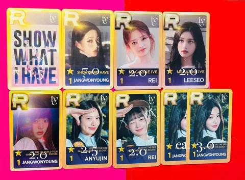 IVE Starship SuperStarShip Yujin Gaeul Rei Wonyoung Liz LeeSeo photocard