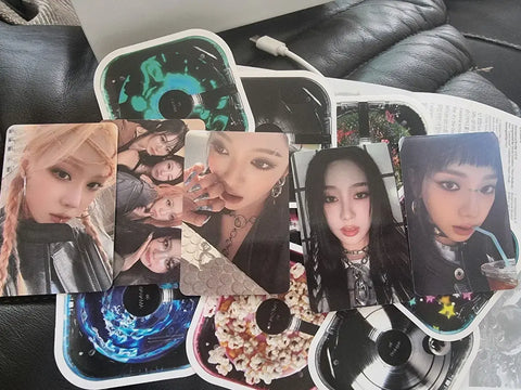 aespa CDP unboxing full set