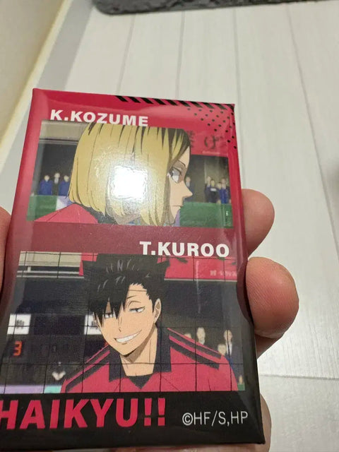 Haikyu Nekoma Kozume Kenma, Bokuto can badge bulk transfer