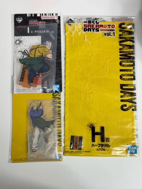 Sakamoto Days Kuji Acrylic Stand Shin Sakamoto Bundle