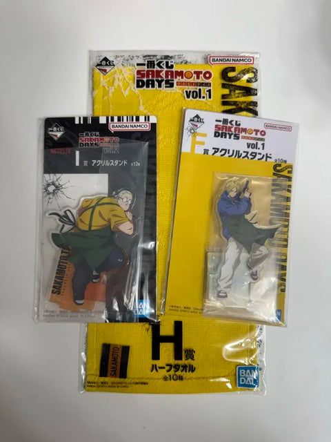 Sakamoto Days Kuji Acrylic Stand Shin Sakamoto Bundle