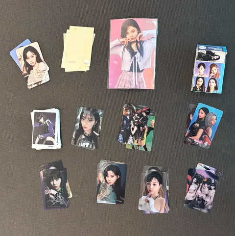 aespa photocard & message card
