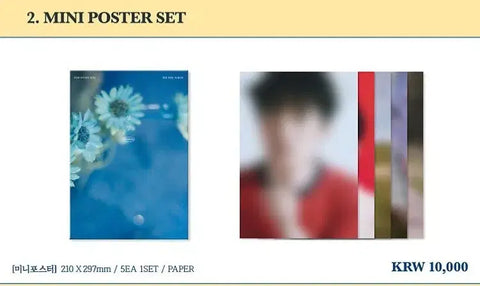 EXO D.O. Doh Kyungsoo Growth Pop-up Mini Poster Set