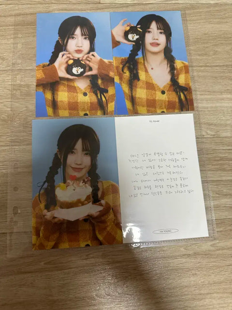 fromis_9 Song Hayoung Birthday Box Postcard Bundle