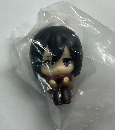 Attack on Titan Mikasa Machiboke Mini Figure Gacha