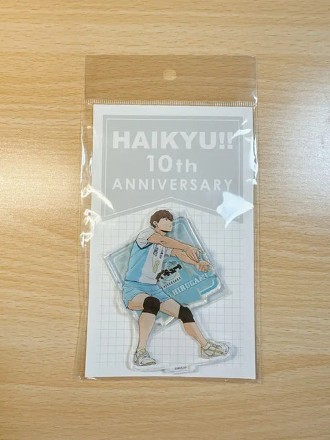 Haikyuu Hirugami Sachiro 10th Anniversary Acrylic Unopened New Item Kamomedai