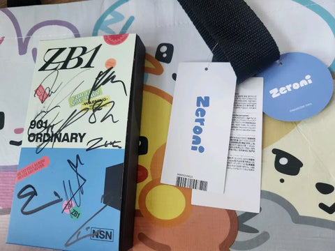 ZEROBASEONE Autographed Album + Eco Bag