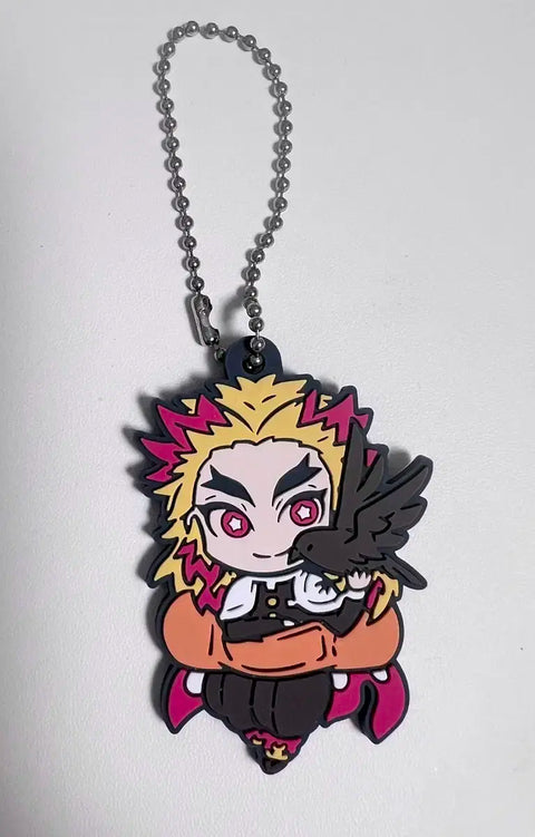 Demon Slayer Kimetsu no Yaiba Rengoku Kyoujurou Rubber Strap