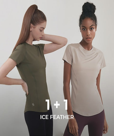 Xexymix - Áo tay ngắn Ice Feather 1+1