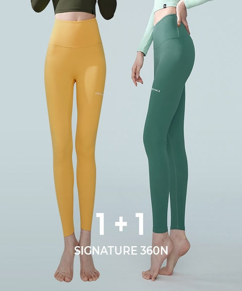Xexymix - Quần legging Black Label Signature 360N 1+1