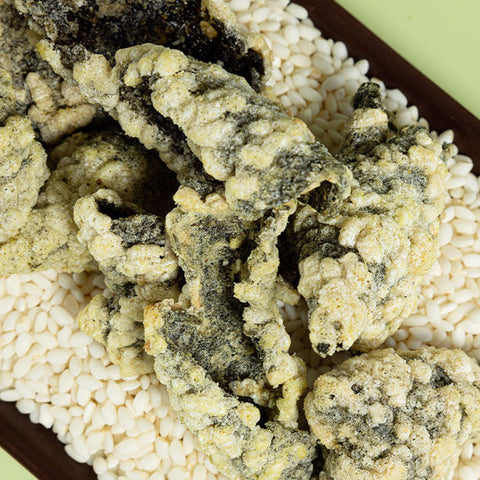Gganbu: bocadillo tradicional coreano de algas marinas con arroz glutinoso (original/wasabi)