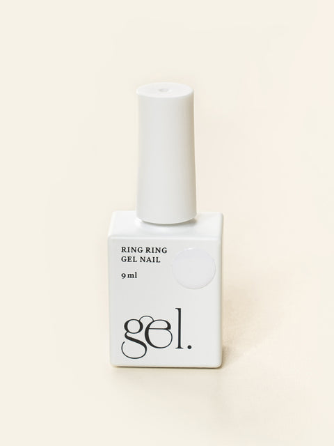 [✈️KOREA] Daiso - Ring Ring One-Step Gel Nail 9 ml Snow White