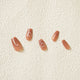 [✈️KOREA] Daiso - Ring Ring Coffin Nail Tips 24pcs Rose Pink