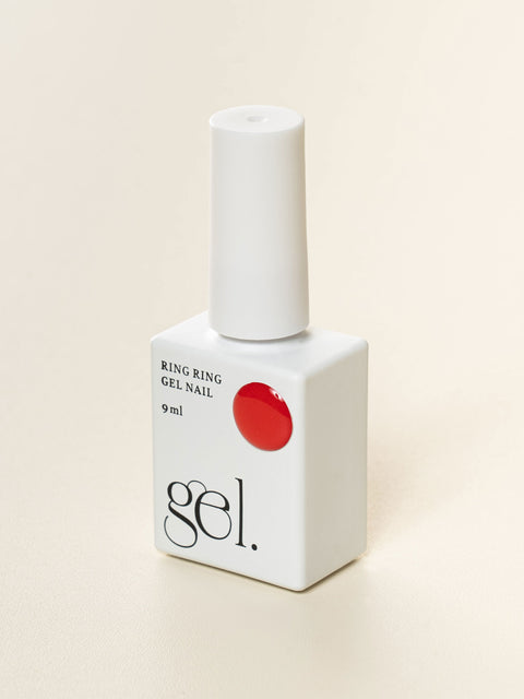 [✈️KOREA] Daiso - Ring Ring One-Step Gel Nail 9 ml Urban Red