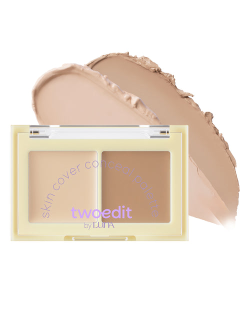 [✈️KOREA] Daiso - [Sunwoo's Pick] 2eedit by LUNA Skin Cover Conceal Palette (01 Tone Cover)