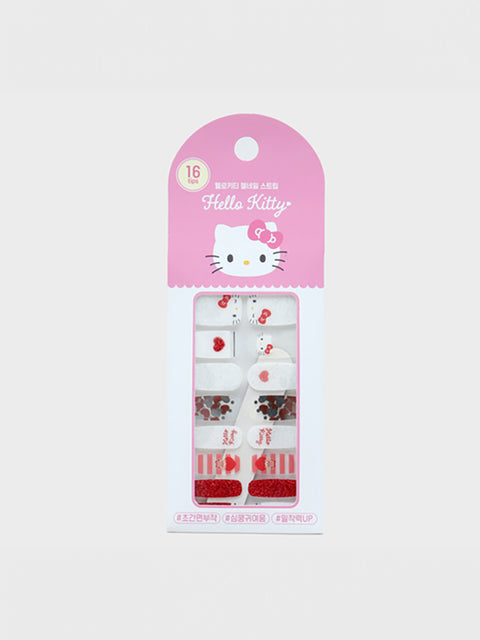 [✈️KOREA] Daiso - Hello Kitty Gel Nail Strips 16pcs