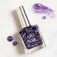 [✈️KOREA] Daiso - Ring Ring Art Nail 13 ml Glitter Queen Navy