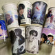 Stray Kids Lee Know Changbin Hyunjin Han Felix Seungmin pop-up cafe cup bottle transfer sale