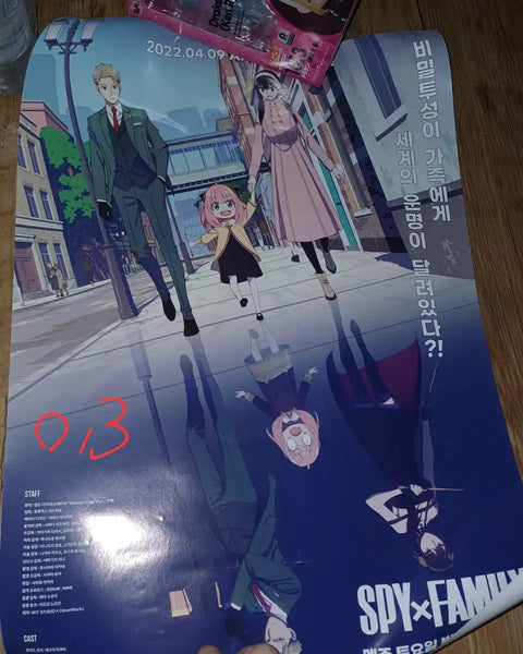 Spy x Family SpyxFamily Anime Poster Anya Loid Yor