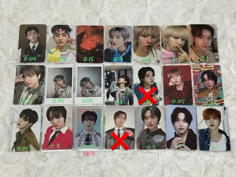 NCT Dream photocard sale transfer exchange Mark Renjun Jeno Haechan Jaemin Chenle Jisung