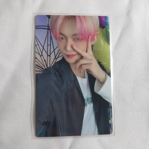 TXT Yeonjun V 553 AR photocard lucky draw unreleased photocard