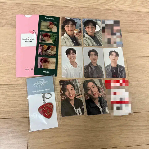 Young K Concert Sseudam Photocard Metal Keychain Bookmark