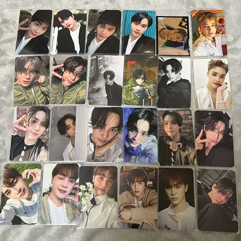 The Boyz Ju Haknyeon album photocard all together