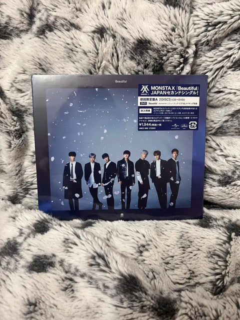 (Soon to Drop) MONSTA X Unopened Japanese First Press Limited Edition Album with DVD and Postcard Benefit
