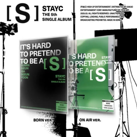 STAYC Single Album #5 Unopened Album Unreleased Photocard Transfer