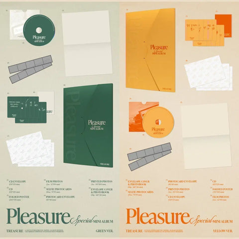 Treasure Pleasure Yellow Ver. Unopened Album