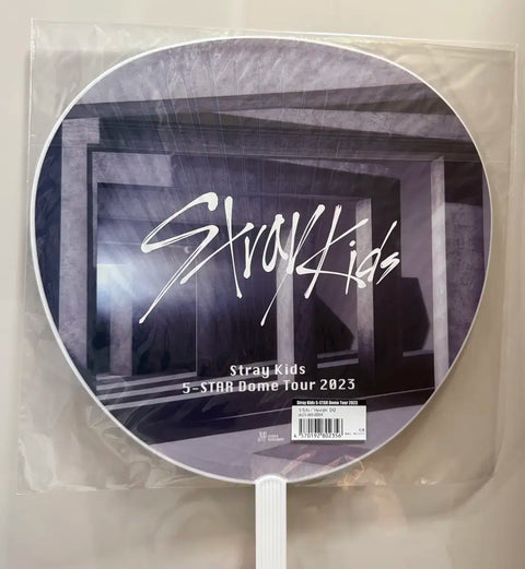 Stray Kids Hyunjin Fan Uchiwa 5-Star Dome Tour Image Picket Genie Let