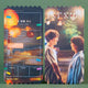 "First Kiss" poster, original tickets, postcards, files, etc.